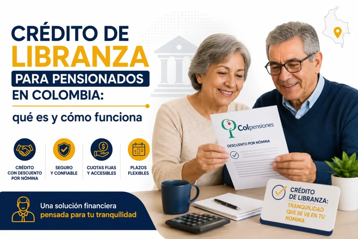 Qué es un crédito de libranza para pensionados en Colombia