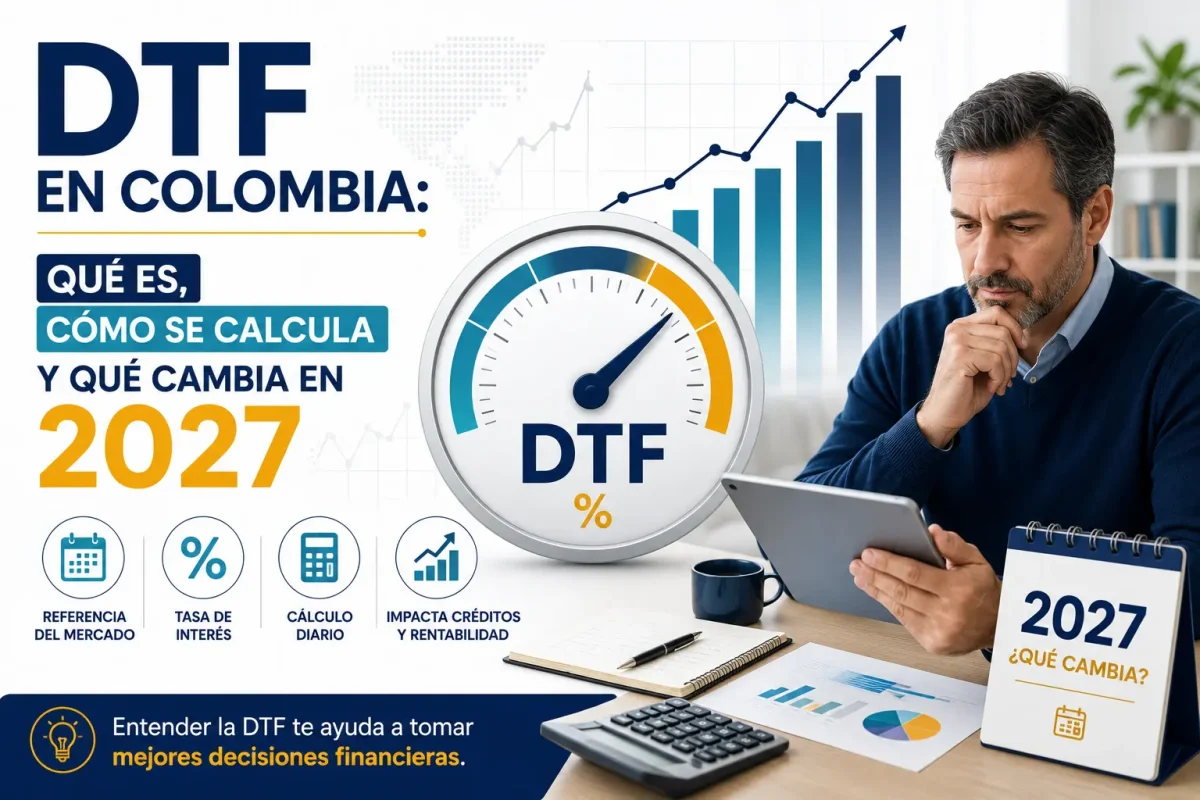 DTF en Colombia: qué es, cómo se calcula y qué cambia en 2027