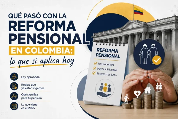 Qué pasó con la reforma pensional en Colombia: lo que sí aplica hoy