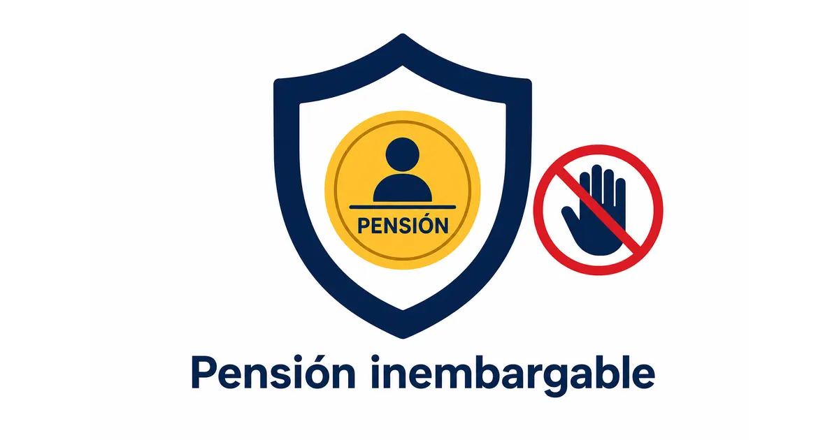 La pensión es inembargable por regla general según la Ley 100 de 1993