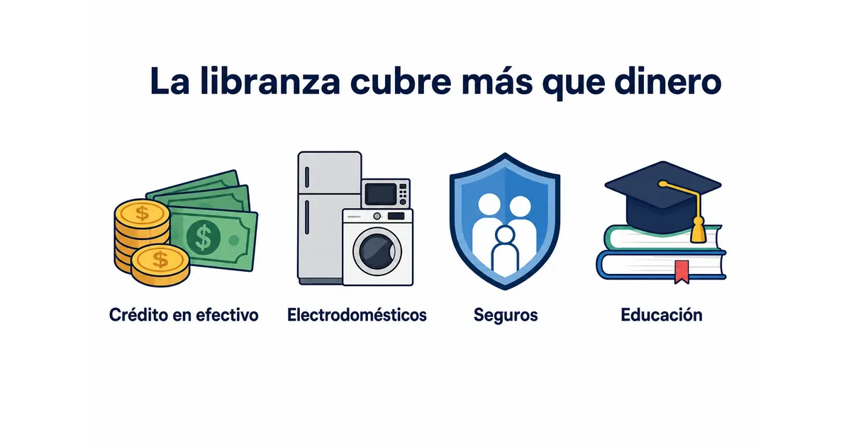 Qué puedes financiar por libranza según la Ley 1527 de 2012, más allá de un crédito en efectivo: electrodomésticos, seguros y programas educativos con el mismo descuento directo de tu mesada.