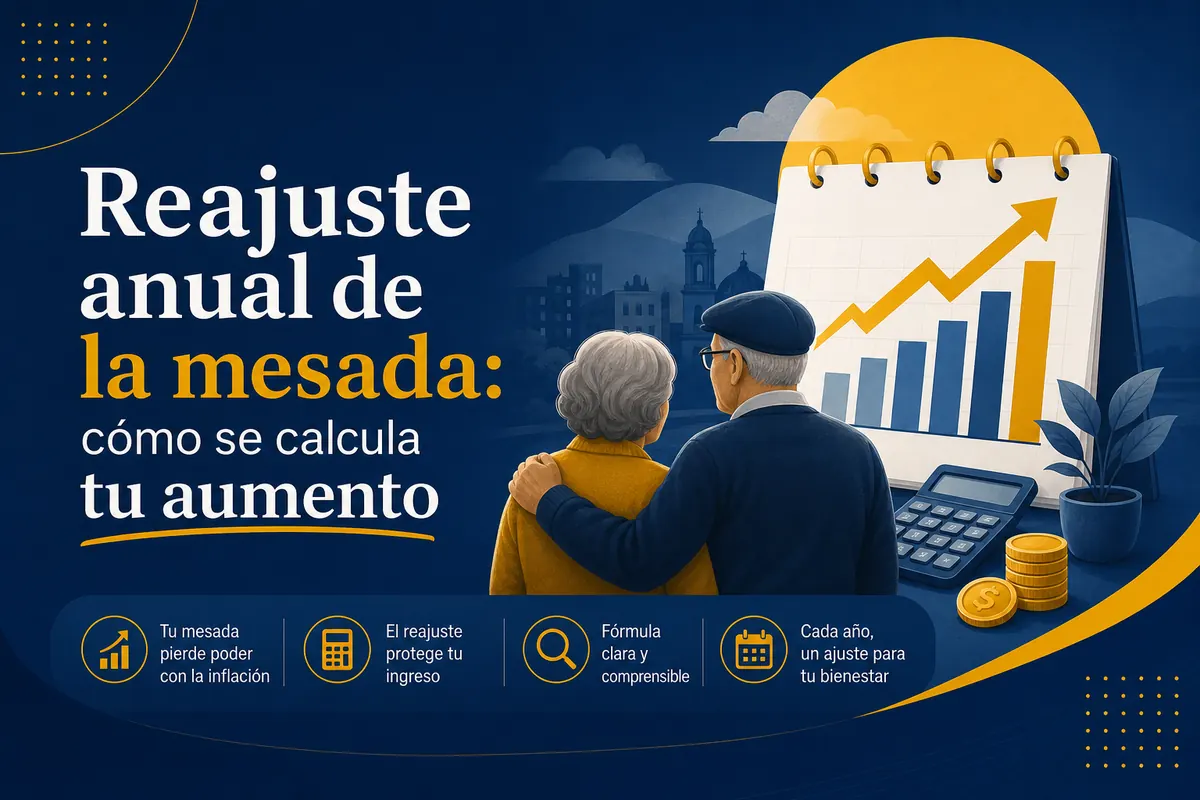 Reajuste anual de la mesada: cómo se calcula tu aumento