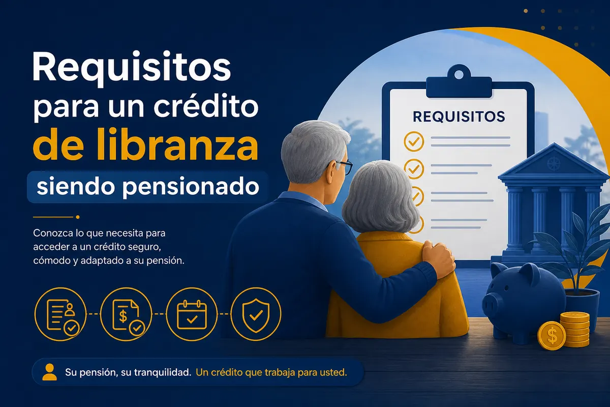 Requisitos para un crédito de libranza siendo pensionado